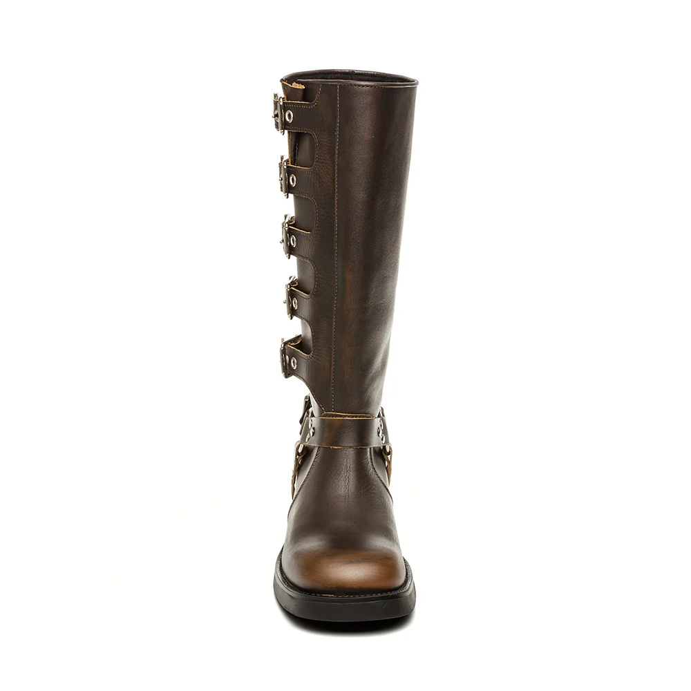 Battle Boot Bruin Leder - Image 3