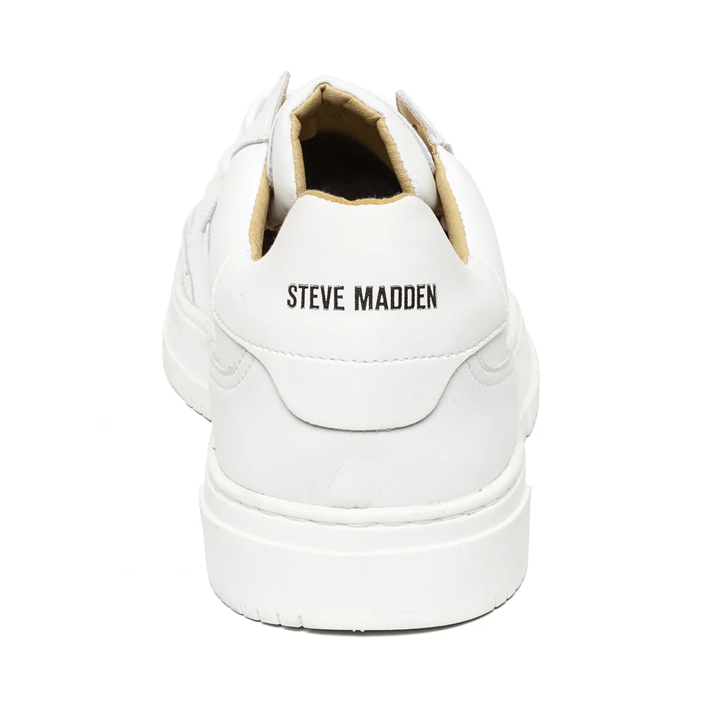 Shawn Sneaker WHITE LEATHER - Image 4
